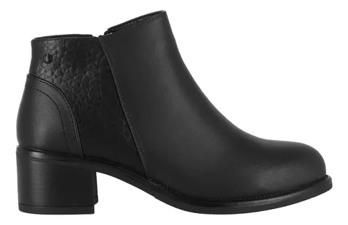 Botín Mujer Bamers Cordova Negro