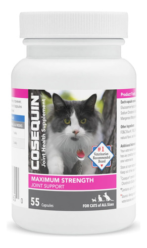 Nutramax Cosequin Gatos Articulaciones 55 Capsulas