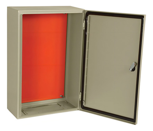 Quadro De Comando Sobrepor Sem Flange 40x30x20cm Lumibras Cor Cinza