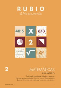 Cuaderno Matematicas 2 Rubio Evolucion Doble Triple Cuadr...