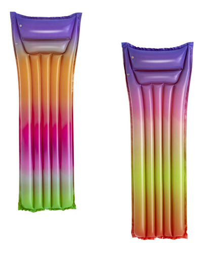 Colchoneta Inflable Rainbow 170x54x15 Cms Bestway