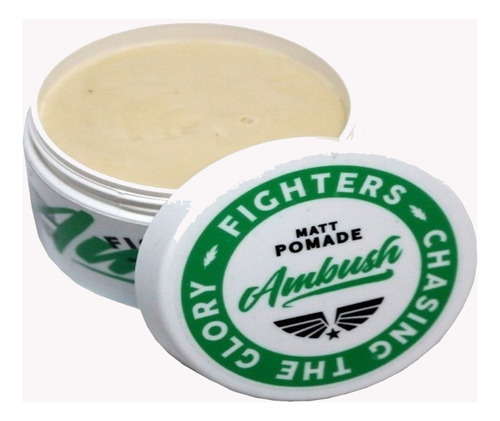 Cera Pomada Fighters Barbero Matte Ambush Modeladora 100 Gr