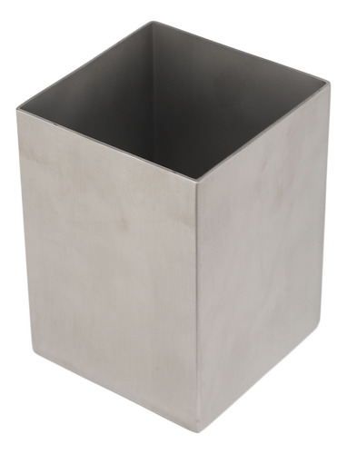 Lápiz Plateado Con Soporte Para Lápices De Acero Inoxidable