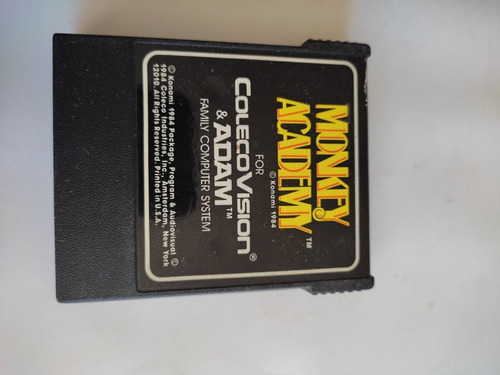 Monkey Academy Coleco Vision