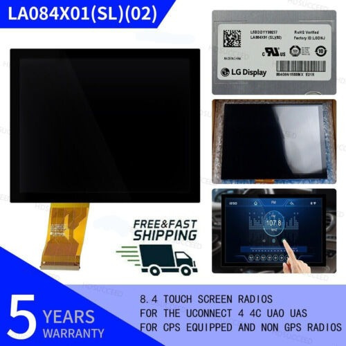 La084x01-sl02 17-20 8.4  Uconnect 4c Uaq Lcd Touch-scree Ttw