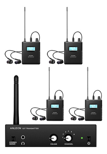 Monitoreo In Ears Receptor+4 Trans Wpm300r Wpm 300r Monitor