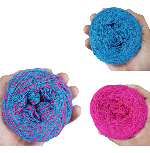 Hilo Crochet Multihebra Para Tejer En Ganchillo 