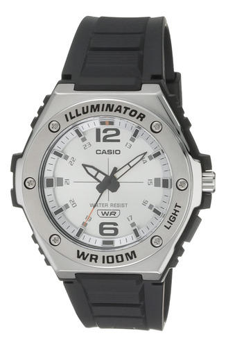 Reloj Casio Illuminator Mwa100h-7av, Resistente, 100 M, Colo
