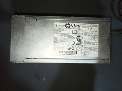 Fuente Hp Para Pc - 240 W - 80plus Silver - D12-240p3b