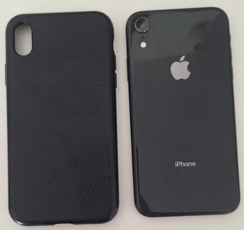 Apple Iphone Xr 64gb Con Caja Bat 80% Usado Negro (Usado)