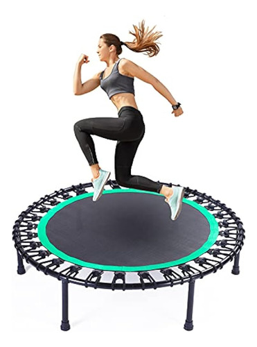 Trampolín Reboteador De 40 Pulgadas Para Adultos, Mini Tramp