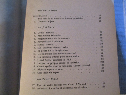 Imagen 4 de 9 de José Silva, Philip Miele - El Método Silva De Control Mental