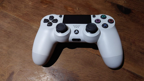 Control Joystick Sony Playstation Dualshock 4 Ps4 Blanco (Usado)