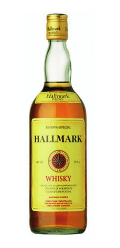 Whisky Hallmark 1 L Elaborado Con Maltas Escocesas