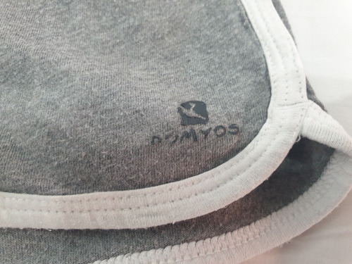 Short Nena Decathlon Gris Talle 8 Años