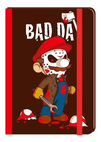 Bad Day. Cuaderno Tapa Dura Con Goma Elástica, Lantaarn