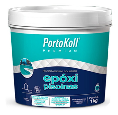 Rejunte Epóxi Acquaflex - Piscinas E Áreas Molhadas - 1kg