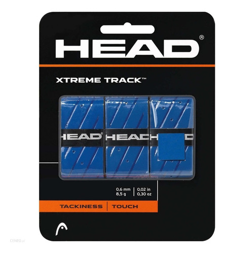 Overgrip Head Xtreme Track - 3 Unidades Cor Azul