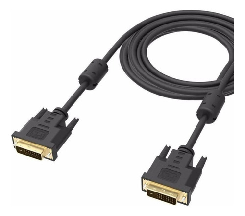 Cabo Adaptador Dvi Para Dvi 24+1 Banhado A Ouro Com Filtro