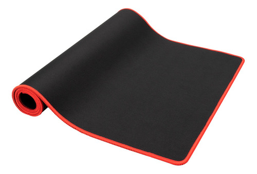 Mousepad Gamer Mp840 80x40cm 3mm Tipo Speed Extra Grande Turum Tiger Fps Antiderrapante Lavagem Fácil Para Jogos Vermelho