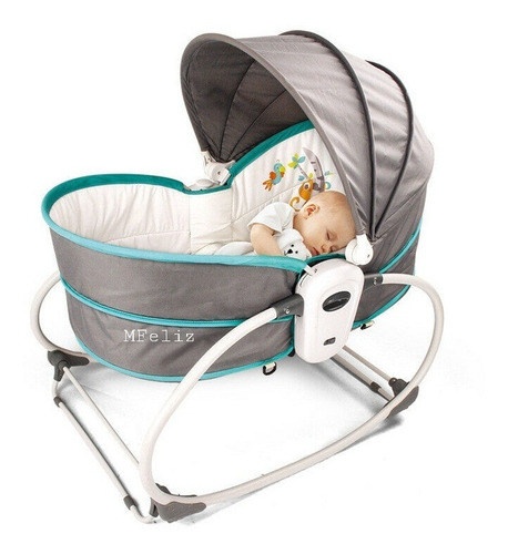 Silla Mecedora 5 En 1 Musical Para Recien Nacido Nuevos