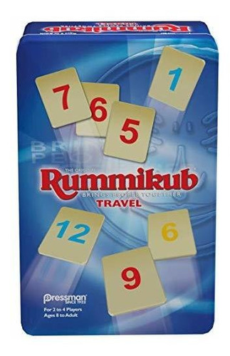 Rummikub Viajar En Lata Recogida 106 Baldosas De Plástico