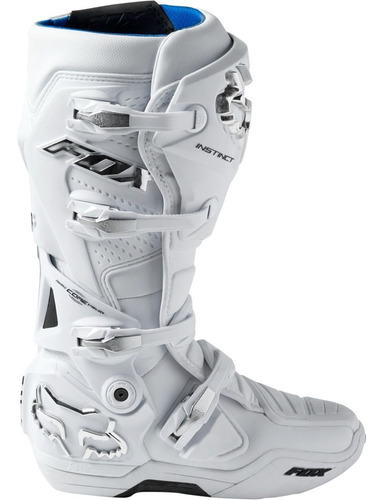 Imagen 2 de 7 de Bota Motocross Fox - Instinct Boot - Blanca