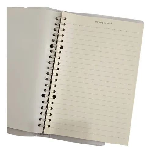Cuaderno Archivador Anillada A5 Sistema Refill Niña Kawaii