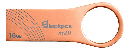 Blackpcs 2102 Mu2102rg-16 Memoria Usb 16gb Bronce metal