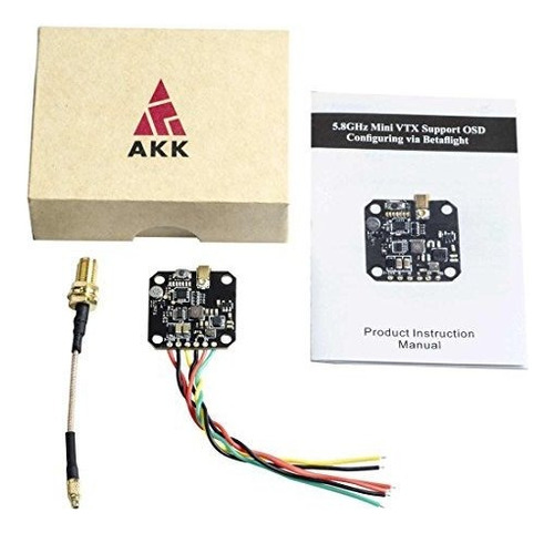 Akk Fx3-último 5.8ghz 25 Mw / 200mw / 400mw / 600mw Conm