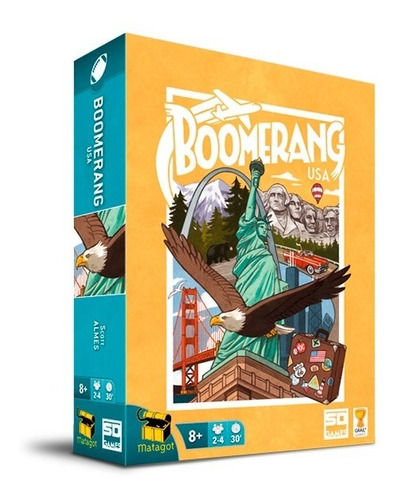 Boomerang Usa: Juego De Mesa Para La Familia Y Amigos