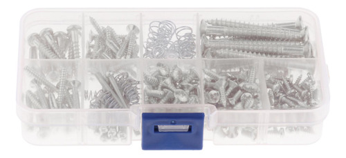 Kit De Tornillos Para Guitarra Pickguard Tuner Botones Plata