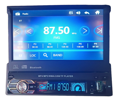 Radio Con Pantalla 7  Retractil