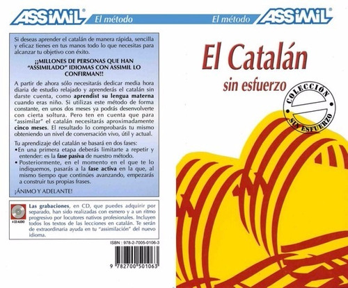 Assimil El Catalán Sin Esfuerzo