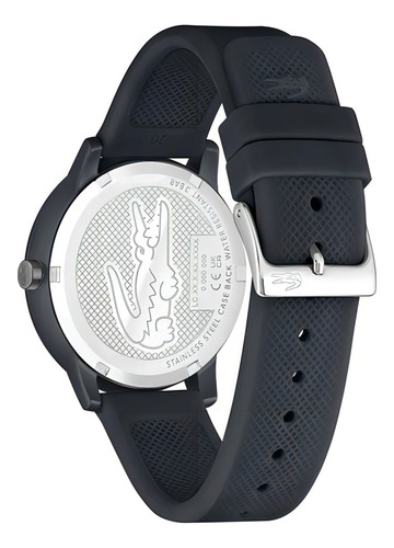 Reloj Lacoste12.12 Hombre 2011242 Silicona Negro
