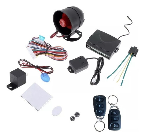 Kit Alarma Antirrobo Auto 15watt Con Corta Corriente 12volt