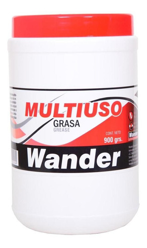 Grasa De Calcio Multiuso Wander X 900 Gr X 6 Un