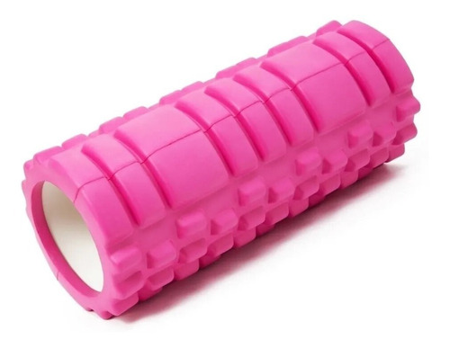 Rodillo Foam Masajes Pilates Yoga 33cm Rollo Ejercicios Color Rosa chicle