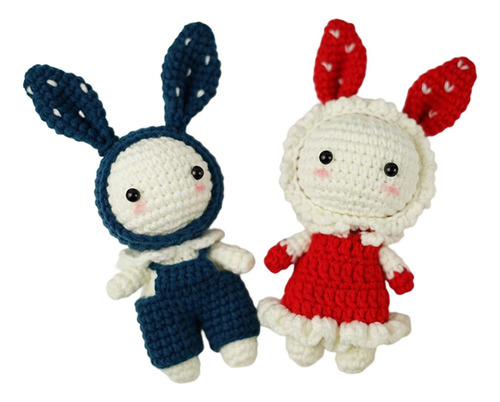 Kit De Ganchillo Conejo Crochet Craft Set Juguete De Tejer A