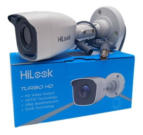 Cámara De Seguridad Bala Metalica 5mp/2k Hilook By Hikvision