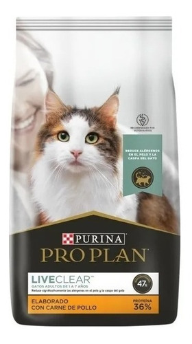 Pro Plan Gato Live Clear 3 Kg . Zoocopet