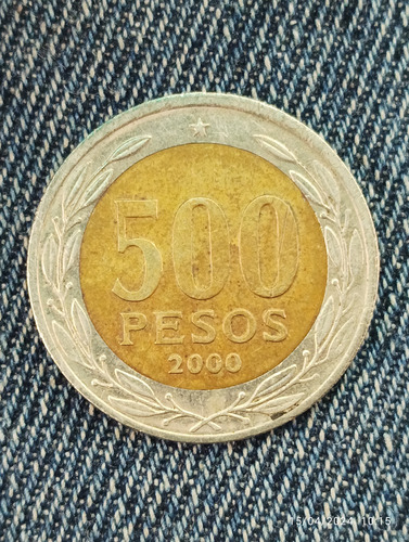 Moneda De $500 Del Año 2000