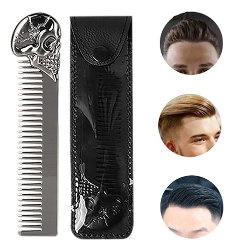 Peine De Barba Fresco Para Hombres Peine De Bolsillo Dientes