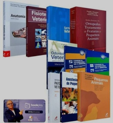 Coleção De Livros De Medicina Veterinária