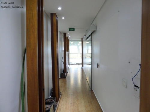 Imagem 3 de 12 de Conjunto Comercial No Condomínio Conjunto Morumbi Com 415,93 M², 1 Por Andar, Possui Layout Constituído Por 2 Salões, Entremeados Por Área De Convivência E Salas De Reunião, 1 Copa - Cc00065 - 688695