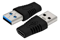 Comprar 2 Adaptadores Tipo C Hembra A Usb 3.0 Macho Convertidor Pc