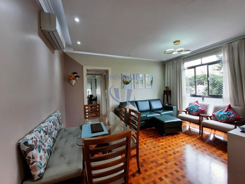 Imagem 2 de 15 de Apartamento Mobiliado, Vende C/porteira Fechada, 69m² Reformado. 1 Vg Demarc. - V-2441