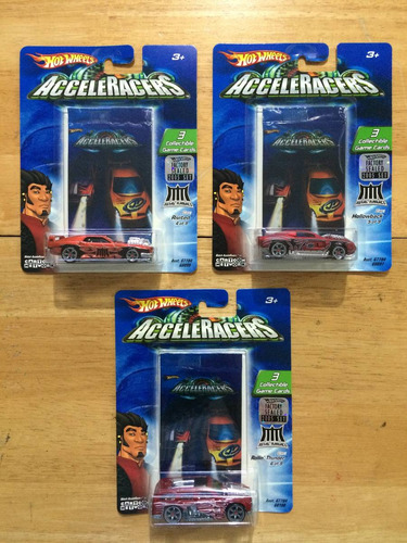 9 Hot Wheels Acceleracers Metal Maniac Factory Sealed 2005 .