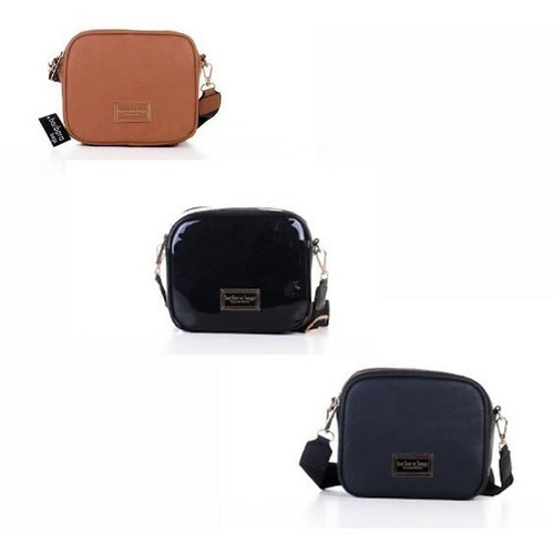 Bandolera Cartera Mini Simil Barbara Bags Xu663 Maple Envio