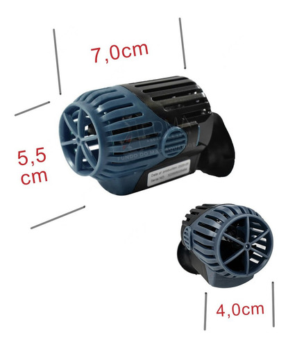 Bomba De Circulação Boyu Wm 3e 3000l/h Pequenos Aquários